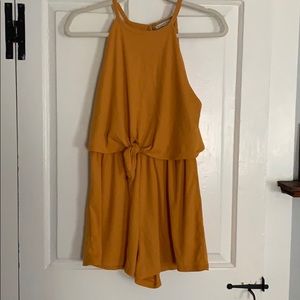 Boutique romper in Goldenrod
